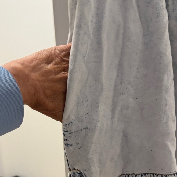 Velvet Light Blue Denim Top - Picture 3 of 4